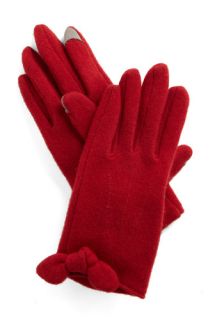 In Touch Gloves in Red  Mod Retro Vintage Gloves