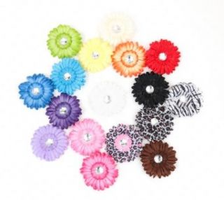 Ema Jane (Headbands Alone) 16 Super Soft Boutique Crochet Headbands (Flowers NOT Included) Clothing