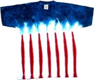 Tie Dye Shop USA Tie Dye Flag Shirt  Patriotic  Small to 5X  Short n Long Sleeve Clothing