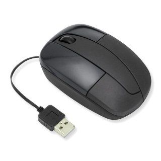 ReTrak Retractable Laser Mouse, Black (ETMOUSELB) Computers & Accessories