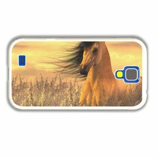 Diy Samsung GALAXY S4 Animal Horse Of Hallowmas Gift White Cellphone Shell For Everyone Cell Phones & Accessories