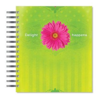 ECOeverywhere Delight Happens Picture Photo Album, 18 Pages, Holds 72 Photos, 7.75 x 8.75 Inches, Multicolored (PA18108)  Wirebound Notebooks 