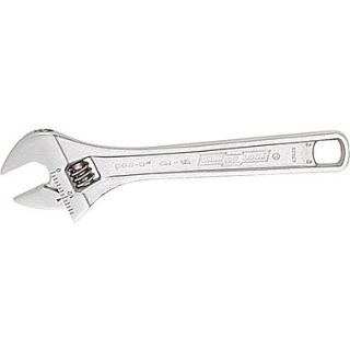 Channellock Adjustable Wrench, 1.50 in Opening, 12 in (L)