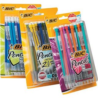 BIC Mechanical Pencils with Assorted Colorful Barrels