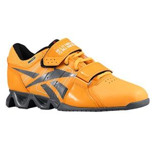 Reebok CrossFit Lifter Plus   Womens   Training   Shoes   Gravel/Flat Grey/Bright Cadmium