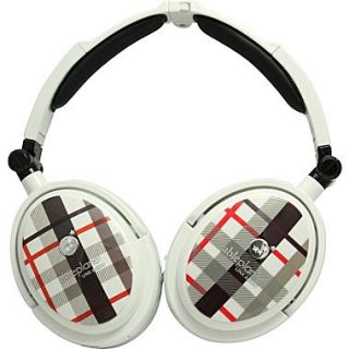 Able Planet XNC230 True Fidelity Foldable Active Noise Canceling Headphones w/ Linx Audio, White