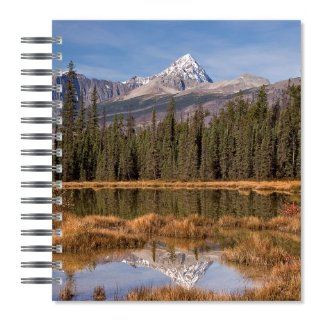 ECOeverywhere Mount Edith Cavell Picture Photo Album, 18 Pages, Holds 72 Photos, 7.75 x 8.75 Inches, Multicolored (PA12606)  Wirebound Notebooks 
