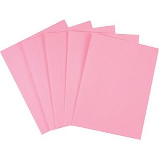 Brights Colored Paper, 8 1/2 x 11, Pink, Ream