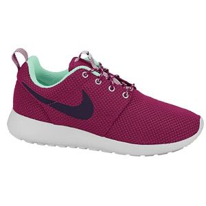 Nike Roshe Run   Womens   Running   Shoes   Atomic Mango/Pink Glow/White