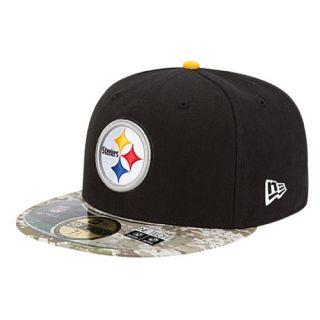 New Era NFL 59Fifty Salute To Service Cap   Mens   Football   Accessories   Pittsburgh Steelers   Multi/Camo