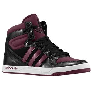 adidas Originals Court Attitude   Mens   Basketball   Shoes   Black/Light Maroon/White