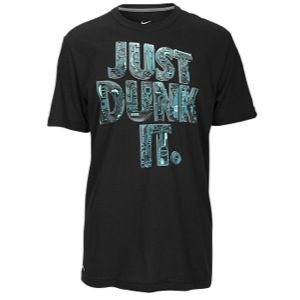 Nike Circuit JDI T Shirt   Mens   Basketball   Clothing   Black/Dark Grey