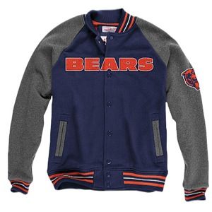 Mitchell & Ness NFL Backward Pass Fleece Jacket   Mens   Football   Clothing   Chicago Bears   Multi