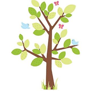 RoomMates Kids Tree Peel and Stick Giant Wall Decal, 18 x 40, 9 x 40