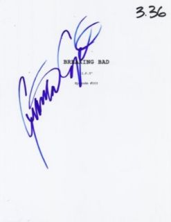 Giancarlo Esposito Signed "Breaking Bad" Script 'I.F.T.' Autograph Full Every Page COA Entertainment Collectibles