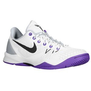 Nike Kobe Venomenon   Mens   Basketball   Shoes   White/Wolf Grey/Purple Venom/Black