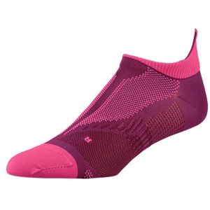 Nike Hyper Lite Elite Running No Show Socks   Running   Accessories   Pink Foil/Raspberry Red