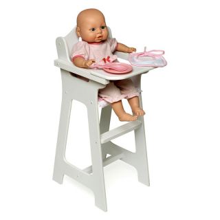 Badger Basket Doll High Chair   Baby Doll Furniture