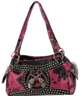 P & G Collection Double Gun Purse   Pink Sports & Outdoors