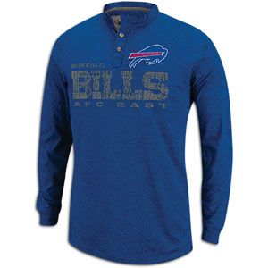 NFL Team Henley   Mens   Football   Clothing   Buffalo Bills   Navy