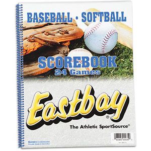  Baseball/Softball Game Scorebook   Baseball   Sport Equipment
