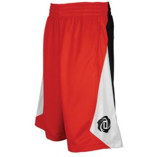 adidas Rose City Shorts   Mens   Basketball   Clothing   Light Scarlet/White