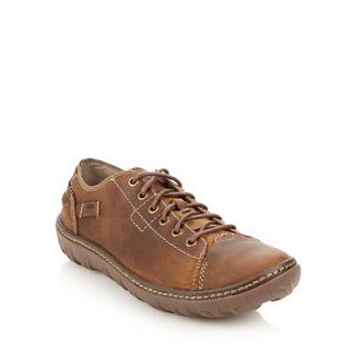 Caterpillar Brown chunky soled lace up shoes