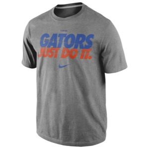 Nike College Dri Fit Speed JDI T Shirt   Mens   Basketball   Clothing   Florida Gators   Dark Grey Heather