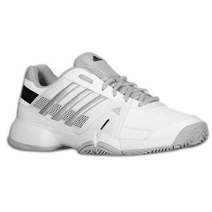 adidas Barricade Team 2.0   Mens   Tennis   Shoes   White/Metallic Silver/Black