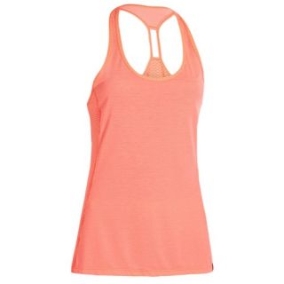 Under Armour Heatgear Fly By Stretch Mesh Tank   Womens   Running   Clothing   Brilliance/Reflective