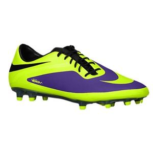 Nike Hypervenom Phatal FG   Mens   Soccer   Shoes   Electro Purple/Black/Volt