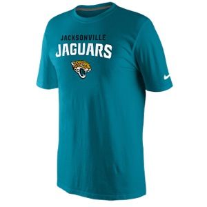 Nike NFL Authentic Logo T Shirt   Mens   Football   Clothing   Jacksonville Jaguars   Blustery/Dark Grey Heather