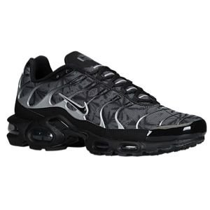 Nike Air Max Plus   Mens   Running   Shoes   Dark Grey/Black/Metallic Silver