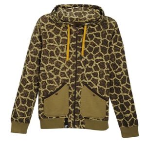 LRG Savage Safari Full Zip Hoodie   Mens   Casual   Clothing   Giraffe