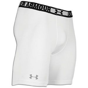 Under Armour Heatgear Sonic Compression Shorts   Mens   Training   Clothing   White/Steel