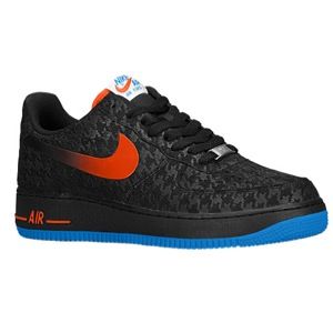 Nike Air Force 1 Low   Mens   Basketball   Shoes   Black/Team Orange/Photo Blue