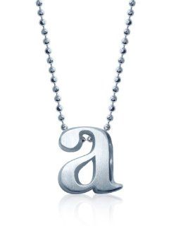 Alex Woo "Little Letters" Sterling Silver Letter A Pendant Necklace, 16" Jewelry