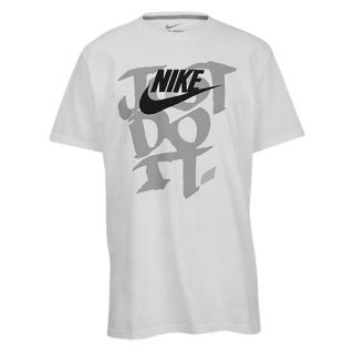 Nike Graphic T Shirt   Mens   Casual   Clothing   Black/Silver