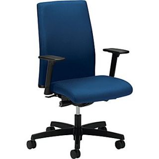 HON Ignition Mid Back Task/Computer Chair for Office and Computer Desks, Arms, Blue