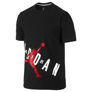 Jordan AJ Bold T Shirt   Mens   Basketball   Clothing   Black/Gym Red