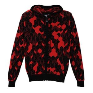 LRG Retro Eternity Full Zip Hoodie Sweater   Mens   Casual   Clothing   Red