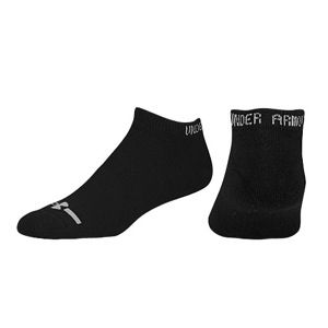 Under Armour Charged Cotton No Show 6PK Socks   Mens   Training   Accessories   Black