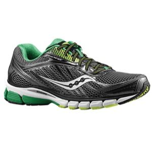 Saucony Ride 6   Mens   Running   Shoes   Grey/Green/Citron