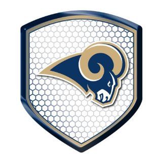 NFL St. Louis Rams Team Shield Automobile Reflector  Sports Fan Automotive Decals  Sports & Outdoors