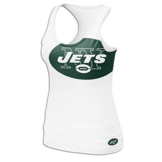 Nike NFL Big Logo Tank   Womens   Football   Clothing   New York Jets   White