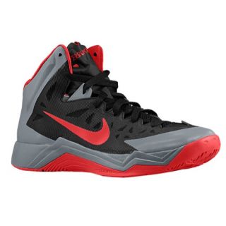 Nike Hyper Quickness   Mens   Basketball   Shoes   Gym Red/White/Bright Crimson/Metallic Silver