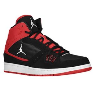 Jordan 1 Flight   Mens   Basketball   Shoes   Black/White/Gym Red