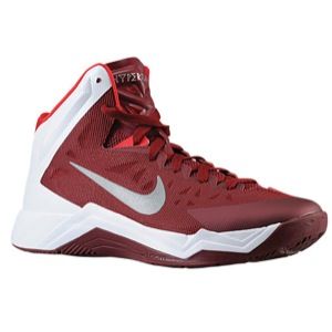 Nike Hyper Quickness   Womens   Basketball   Shoes   Team Red/White/Metallic Silver