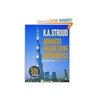 Advanced Engineering Mathematics, Fifth Edition Kenneth Stroud 9780831134495 Books