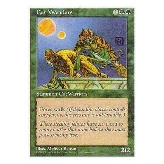 Magic the Gathering   Cat Warriors   Fifth Edition Toys & Games